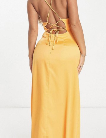Rochie maxi Vero Moda, portocaliu
