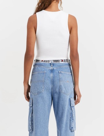 Maiou Tommy Jeans, alb