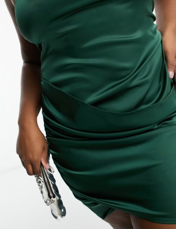 Rochie mini NAANAA, verde