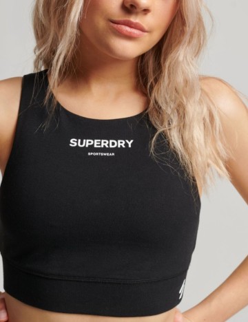 Bustieră Superdry, negru