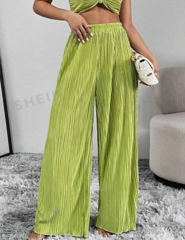 Pantaloni Shein, verde