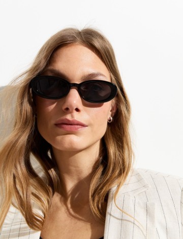 Ochelari de soare New look, negru