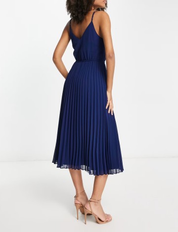 Rochie midi ASOS, albastru