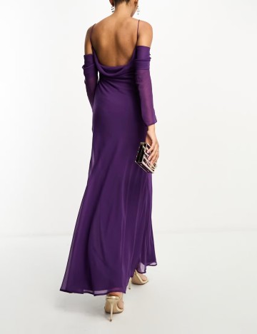 Rochie maxi ASOS, mov