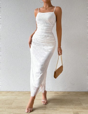 Rochie maxi Shein, alb
