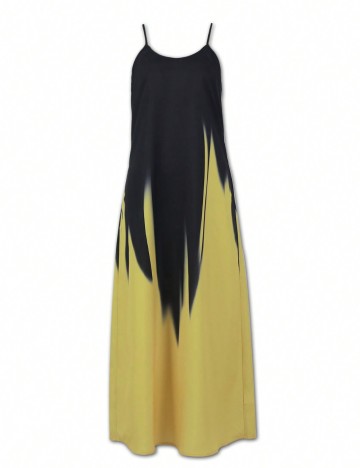 Rochie maxi Shein, mix culori