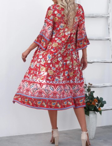 Cardigan lung Shein, mix culori
