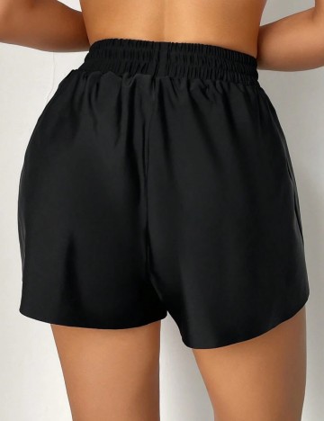 Pantaloni de plajă Shein, negru