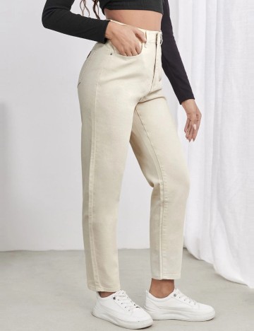 Jeans Shein, crem