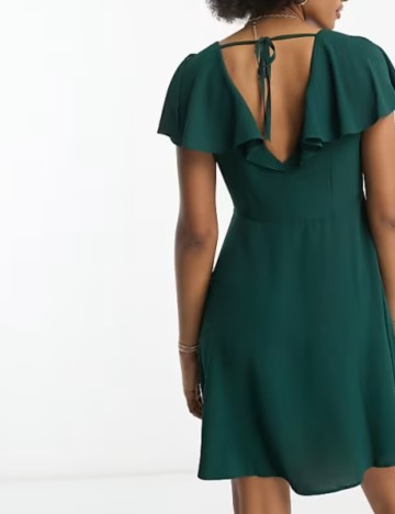 Rochie mini ASOS, verde