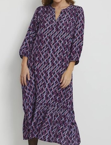 Rochie midi KAFFE, mix culori