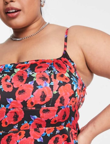 Rochie midi Public Desire, mix culori