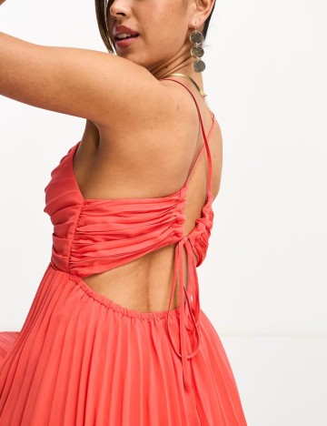 Rochie maxi ASOS, portocaliu