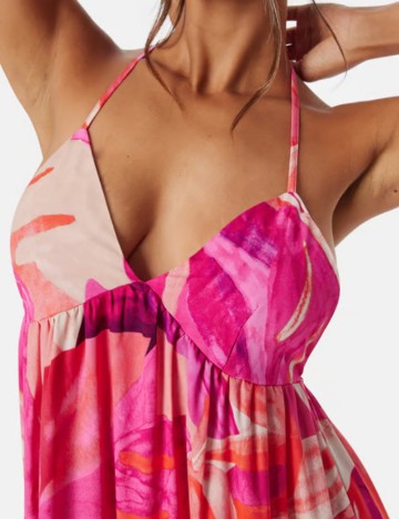 Rochie maxi Only, mix culori