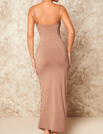 Rochie maxi Shein, bej