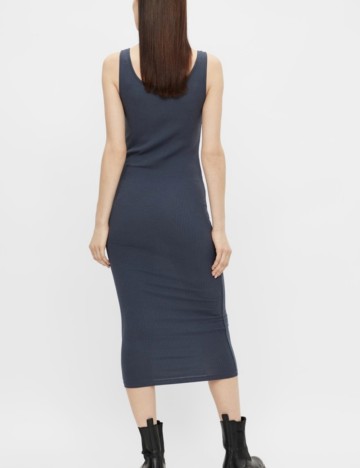 Rochie midi Pieces, albastru