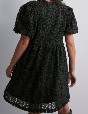 Rochie mini Pieces, negru