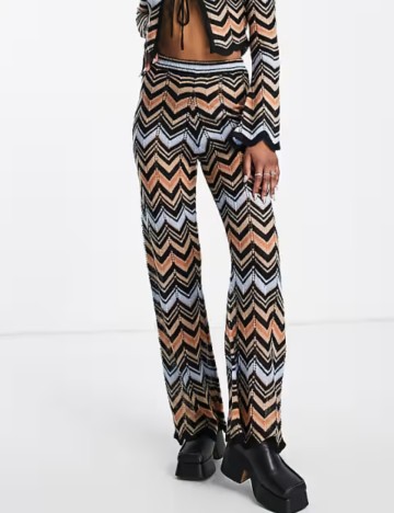 Pantaloni Reclaimed vintage, mix culori
