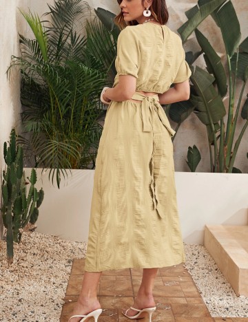 Rochie maxi Shein, bej