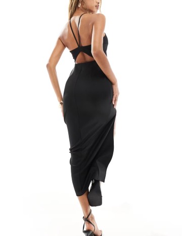 Rochie maxi ASOS, negru