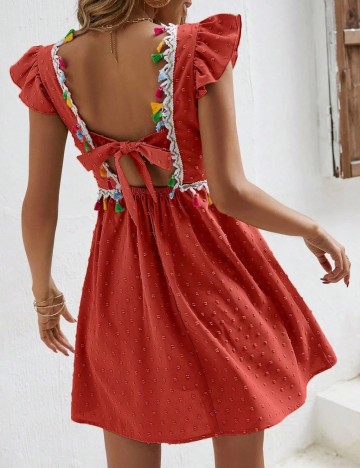 Rochie mini Shein, portocaliu