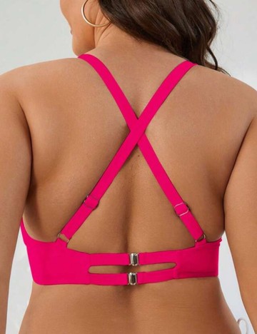 Sutien de baie Shein Curve+, roz