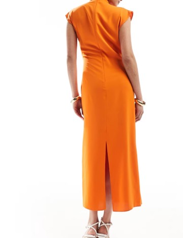 Rochie maxi ASOS, portocaliu
