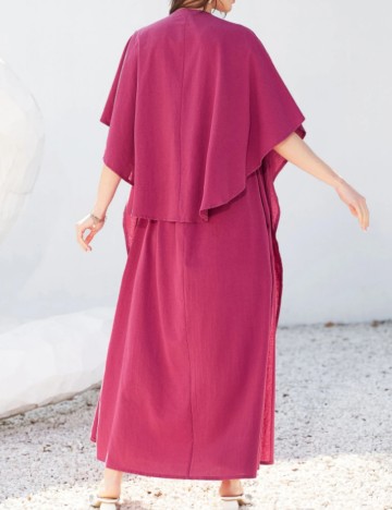 Set Rochie și Cardigan Shein, mov