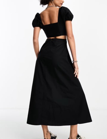Rochie maxi Collusion, negru