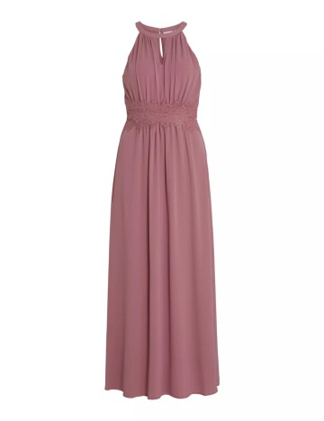 Rochie maxi Vila, roz
