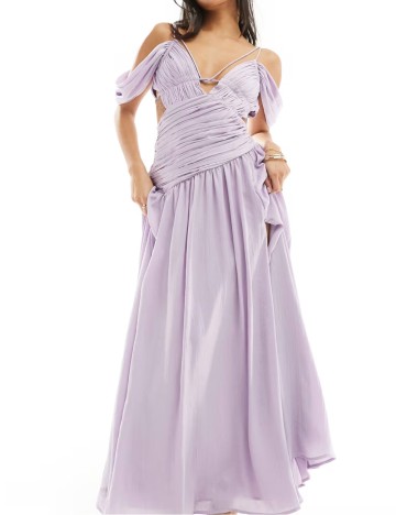 Rochie maxi ASOS, mov