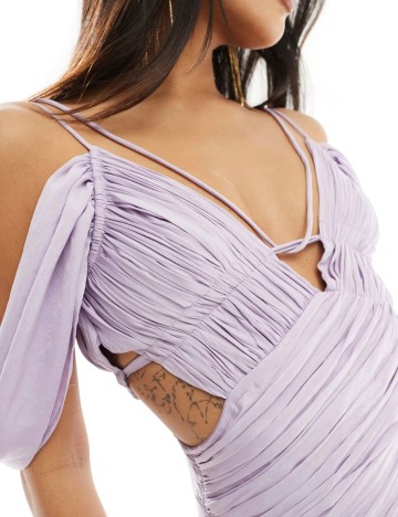 Rochie maxi ASOS, mov