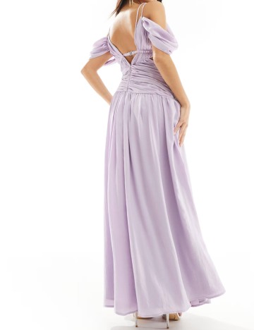 Rochie maxi ASOS, mov