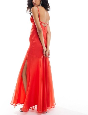 Rochie maxi ASOS, roșu