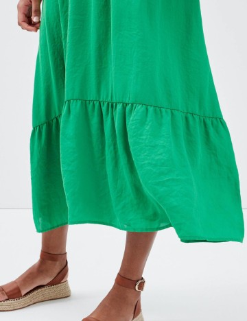 Rochie midi Cache Cache, verde