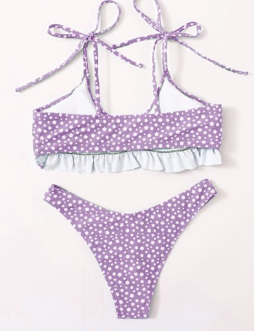 Costum de baie Shein, mix culori