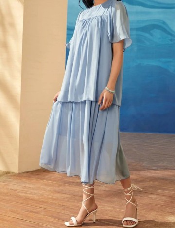 Rochie midi Shein, albastru