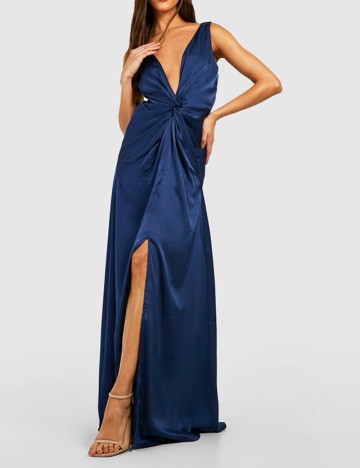 Rochie maxi Boohoo, albastru