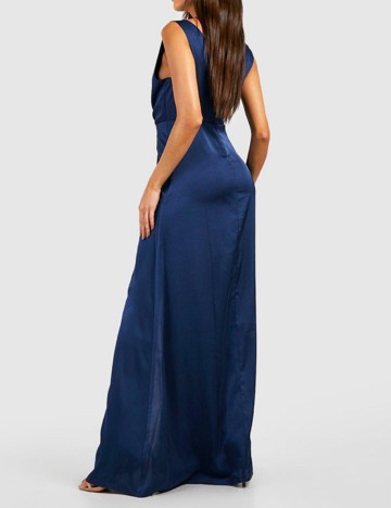 Rochie maxi Boohoo, albastru