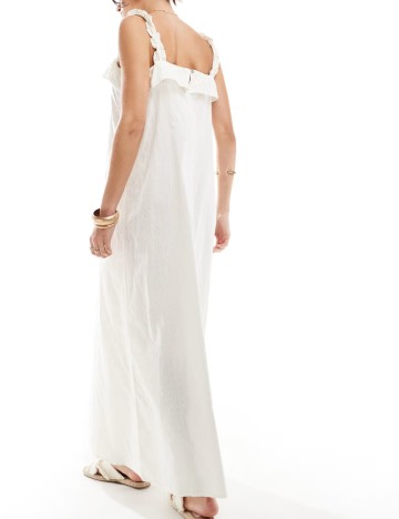Rochie maxi Only, alb