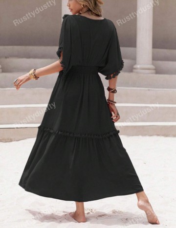 Rochie maxi Shein, negru
