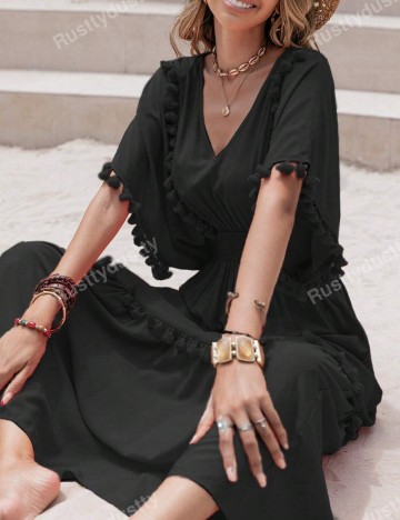 Rochie maxi Shein, negru