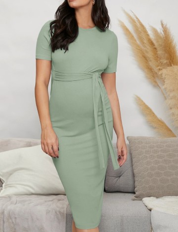 Rochie midi Shein, verde