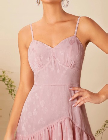 Rochie midi Shein, roz