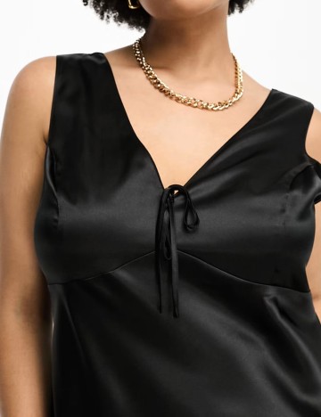 Rochie midi ASOS, negru
