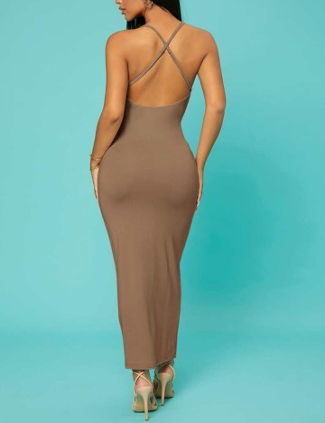 Rochie midi Shein, maro