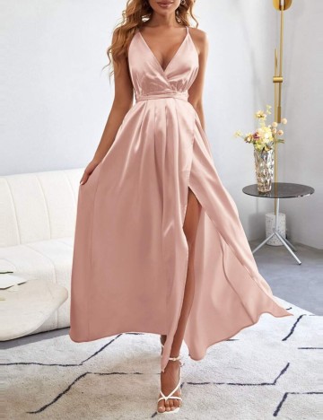 Rochie midi Shein, roz
