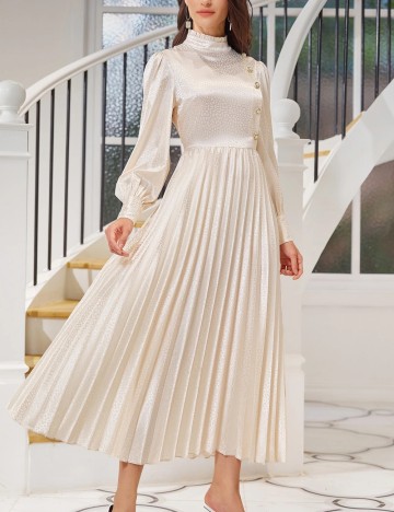 Rochie midi Shein, crem