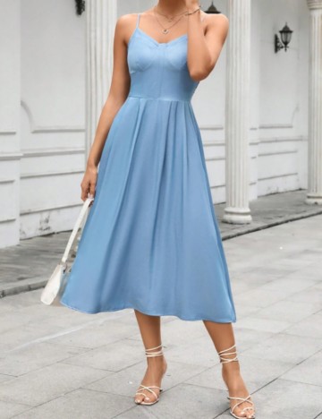 Rochie midi Shein, albastru