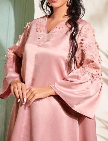 Rochie maxi Shein, roz